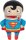 Schmidt Superman Sorgenfresser Kuscheltier