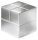SIGEL C20 "Super-Strong" Magnete silber, Metall 2,0 x 2,0 x 2,0 cm, 2 St.