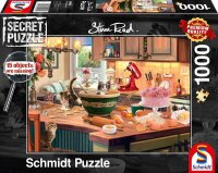Schmidt Secret Puzzle Am Küchentisch Puzzle, 1000 Teile
