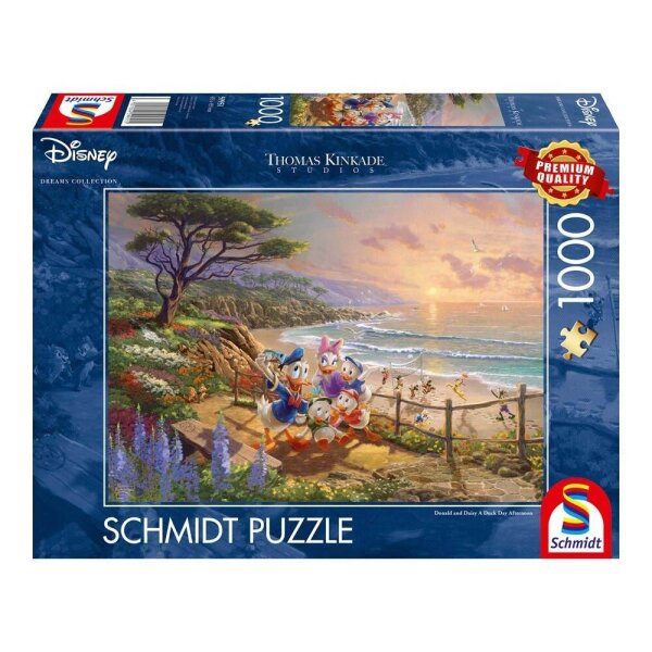 Schmidt Disney Donald & Daisy Donald and Daisy A Duck Day Afternoon Puzzle, 1000 Teile