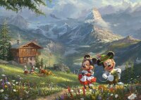 Schmidt Disney Mickey & Minnie Mickey & Minnie in den Alpen Puzzle, 1000 Teile