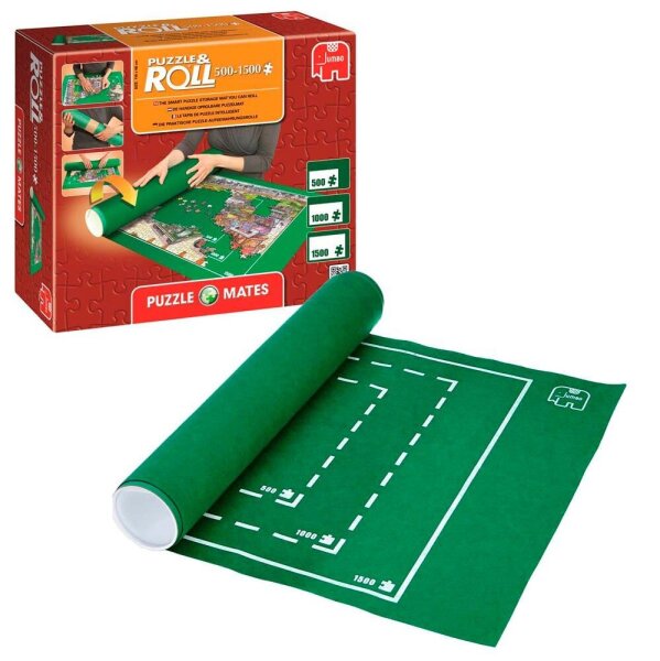 Jumbo Puzzle & Roll Puzzle-Rolle, 500 - 1500 Teile