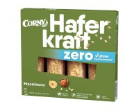 CORNY Haferkraft zero Haselnuss Müsliriegel 4...