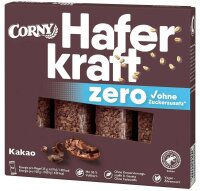 CORNY Haferkraft zero Kakao Müsliriegel 4 Riegel, 4 St.