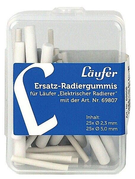 Läufer Radiergummis für Radierstift 69807 weiß, 1 St.