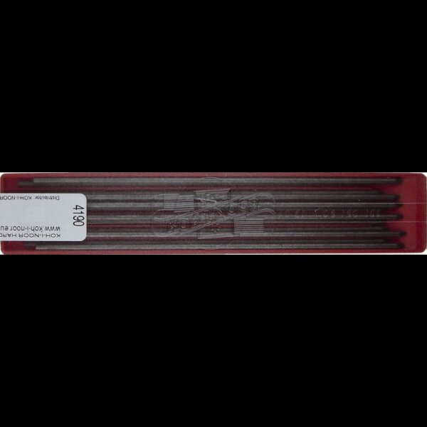 KOH-I-NOOR Fallminen-Bleistiftminen schwarz HB 2,0 mm, 12 St.