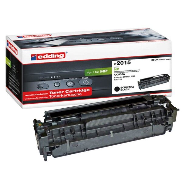 edding EDD-2015  schwarz Toner kompatibel zu HP 304A (CC530A)