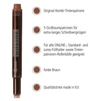 ONLINE® Tintenpatronen für Füller 17057/12...