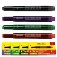 ONLINE® Tintenpatronen für Füller 17026 5x...
