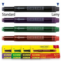 ONLINE® Tintenpatronen für Füller 17026 5x...