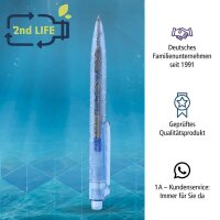 ONLINE® Kugelschreiber 21007/6D 2nd LIFE blau/schwarz, Schreibfarbe: blau, 1 St.