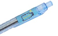 ONLINE® Kugelschreiber 21007/6D 2nd LIFE blau/schwarz, Schreibfarbe: blau, 1 St.