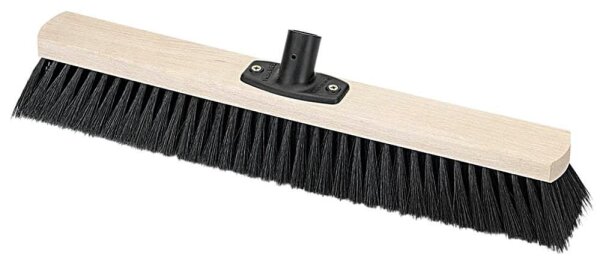 Nölle Besenkopf Power Stick Saalbesen schwarz Holz 60,0 cm breit