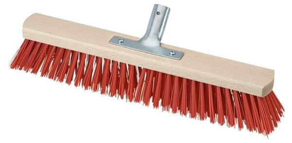 Nölle Besenkopf Saalbesen rot Holz 80,0 cm breit