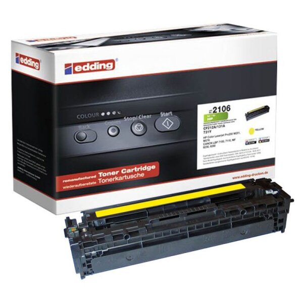 edding EDD-2106  gelb Toner kompatibel zu HP 131A (CF212A)