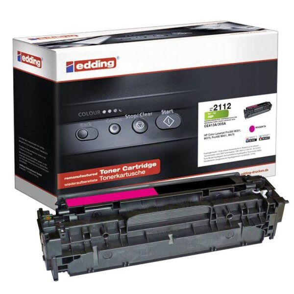 edding EDD-2112  magenta Toner kompatibel zu HP 305A (CE413A)