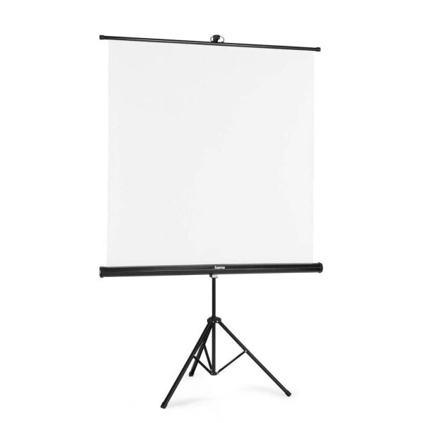 hama Stativleinwand 2in1 1:1, 125 x 125 cm Projektionsfläche