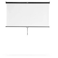 hama Rolloleinwand 1:1, 175 x 175 cm Projektionsfläche