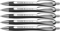 Schneider Kugelschreiber Slider Rave XB schwarz/weiß, Schreibfarbe: blau, 1 St.