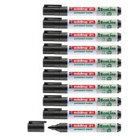 edding 21 EcoLine Permanentmarker schwarz 1,5 - 3,0 mm,...