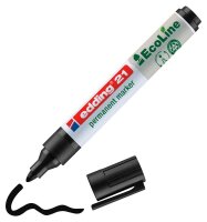edding 21 EcoLine Permanentmarker schwarz 1,5 - 3,0 mm,...