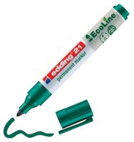edding 21 EcoLine Permanentmarker grün 1,5 - 3,0 mm,...