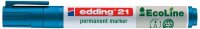 edding 21 EcoLine Permanentmarker farbsortiert 1,5 - 3,0 mm, 4 St.