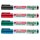 edding 21 EcoLine Permanentmarker farbsortiert 1,5 - 3,0 mm, 4 St.