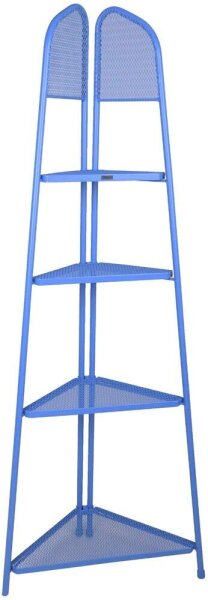 Eckregal Ekko blau 48,0 x 27,0 x 180,0 cm, 1 St.