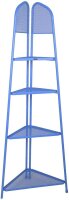 Eckregal Ekko blau 48,0 x 27,0 x 180,0 cm, 1 St.