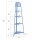 Eckregal Ekko blau 48,0 x 27,0 x 180,0 cm, 1 St.