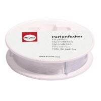 Rayher Nylonfaden glatt transparent 0,15 mm x 50,0 m