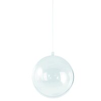 Rayher Plastik-Figur transparent Kugel 2-tlg. 6 cm...