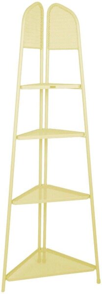 Eckregal Ekko gelb 48,0 x 27,0 x 180,0 cm, 1 St.