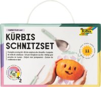 folia Bastelwerkzeug Kürbisschnitz-Set mint
