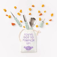 folia Bastelwerkzeug Kürbisschnitz-Set mint