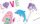 folia Diamond Painting Mermaid mehrfarbig