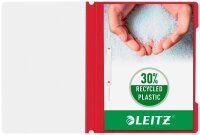 LEITZ Schnellhefter 4191 Kunststoff rot DIN A4, 25 St.