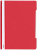 LEITZ Schnellhefter 4191 Kunststoff rot DIN A4, 25 St.