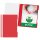 LEITZ Schnellhefter 4191 Kunststoff rot DIN A4, 25 St.