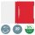 LEITZ Schnellhefter 4191 Kunststoff rot DIN A4, 25 St.
