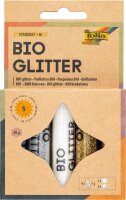 folia Bio Glitter Stardust M Glitzer farbsortiert, 1 Pack
