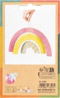 folia Bio Glitter Rainbow M Glitzer farbsortiert, 1 Pack