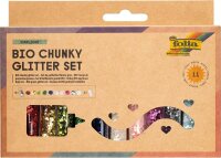 folia Bio Glitter grob Starlight-Set Glitzer...