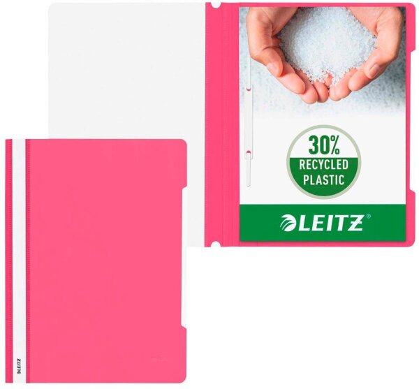 LEITZ Schnellhefter 4191 Kunststoff pink DIN A4, 1 St.