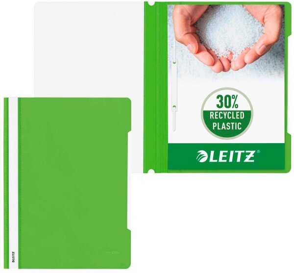 LEITZ Schnellhefter 4191 Kunststoff hellgrün DIN A4, 1 St.