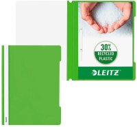 LEITZ Schnellhefter 4191 Kunststoff hellgrün DIN A4,...