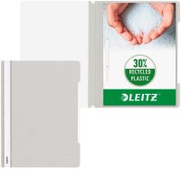 LEITZ Schnellhefter 4191 Kunststoff grau DIN A4, 1 St.