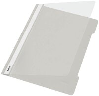 LEITZ Schnellhefter 4191 Kunststoff grau DIN A4, 1 St.