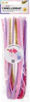 folia Pfeifenreiniger mehrfarbig Chenilledraht Unicorn...